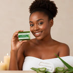Flawless Royal Glow Aloe Vera Effective Acne Removal Facial & Body Deep Cleansing Cool Fresh Aloe Vera Soap