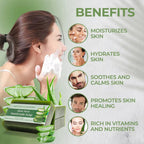 Flawless Royal Glow Aloe Vera Effective Acne Removal Facial & Body Deep Cleansing Cool Fresh Aloe Vera Soap