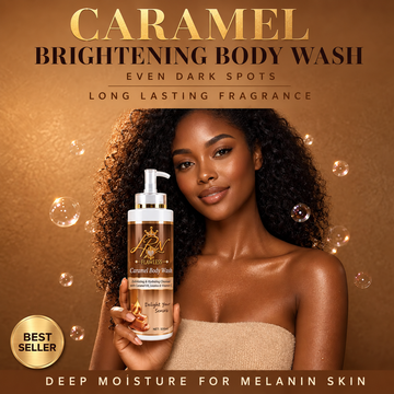 Caramel Body Wash Whitening Anti-Wrinkle Exfoliating Body Lotion & Gel With Coconut Oil & Cocoa Extract Body Care
