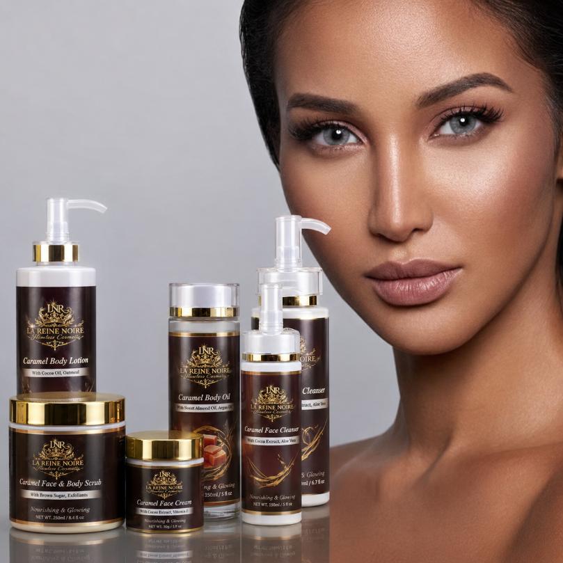 Flawless Caramel Glowing Skin Care Set